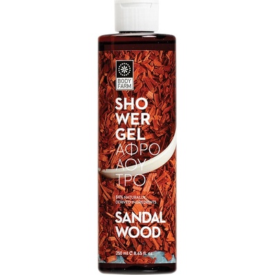 Bodyfarm Hellas Sandalwood shower gel sprchový gél 500 ml