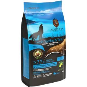 AMBROSIA Mediterranean Adult Fresh Sardine & Tuna 5 кг