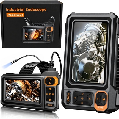 Inšpekčná endoskopická kamera s LCD 4,3" a 8 LED (IP67)