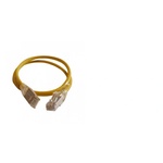 Legrand пач кабел RJ45-RJ45 Cat6A екраниран (S/FTP) LSZH (LSOH) 1 метър жълт d: 5, 2mm AWG28 LCS3 051551 (051551)
