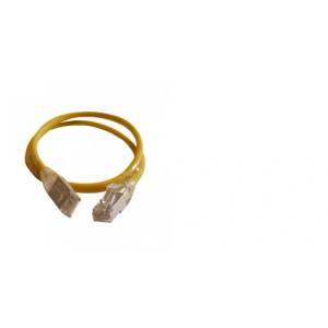 Legrand пач кабел RJ45-RJ45 Cat6A екраниран (S/FTP) LSZH (LSOH) 1 метър жълт d: 5, 2mm AWG28 LCS3 051551 (051551)