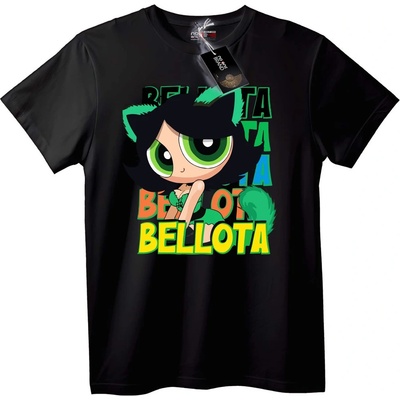 NOONEBRAND Тениска Bellota Карикатура - XL, White