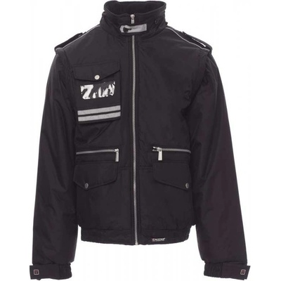 Payper LANCER 000195 0049 pánska zateplená bunda 2v1 priliehavého strihu black