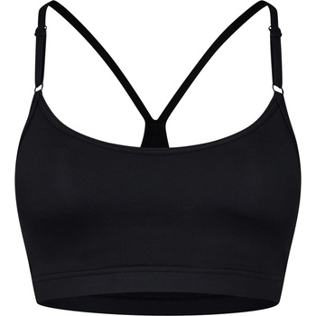 Casall Strappy Medium Impact Sports Bra - Black