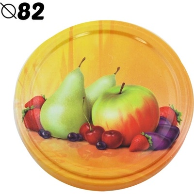 Zaváracie viečka Twist-off 82 mm s motívom hrušky