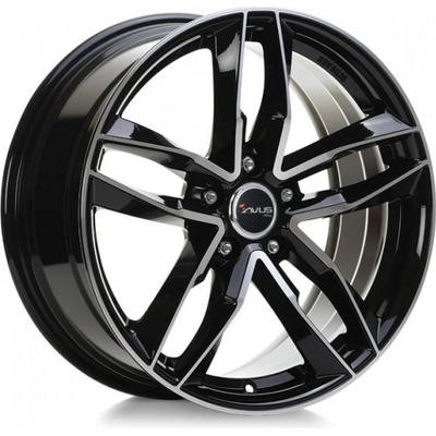 AVUS AF16 7,5x17 5x112 ET29 black polished