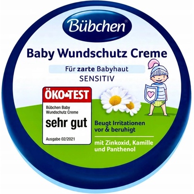 Bübchen Detský ochranný krém na zapareniny 150 ml