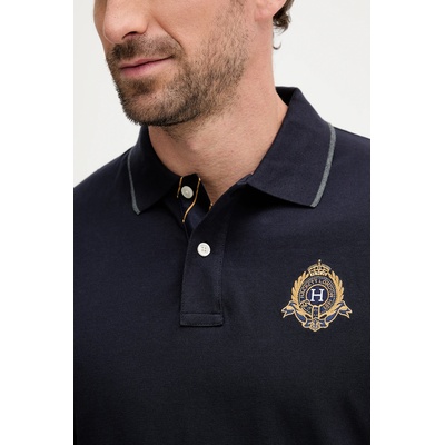Hackett London Памучна тениска с яка Hackett London (HM5600031)