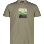 CMP Мъжка спортна тениска Cmp S/S T-Shirt Sport shirt - Sage / Mela - размер 58 (EU) (216-7666-0917)