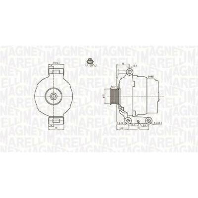 generátor MAGNETI MARELLI 063731636010