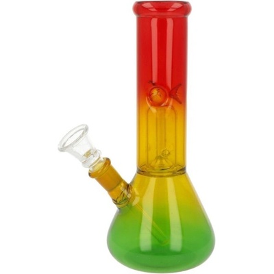 Super Heroes Skleněný bong s perkolací RYG Ice 21cm – Zboží Mobilmania