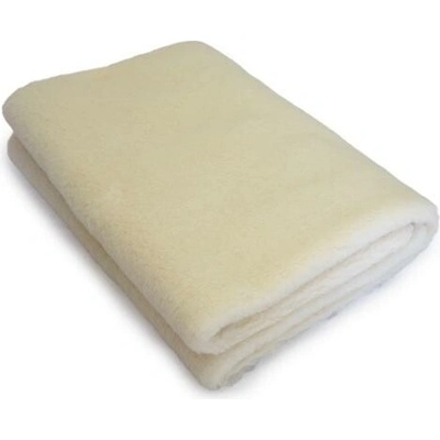 Ako v perinke Deka z ovčej vlny merino prírodná 140x200