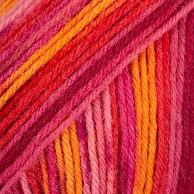 DROPS Design Fabel Print 310 Sunset Плетива прежда (1070310)