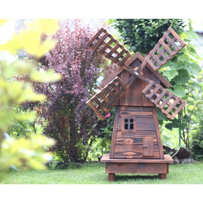 Veterný drevený mlyn 75 cm