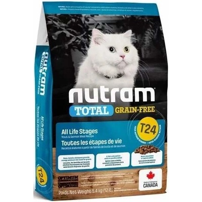 Nutram T24 Total Grain Free Salmon Trout Cat 2 x 5,4 kg