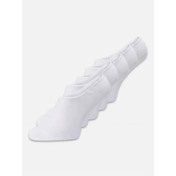 Jack and Jones Мъжки чорапи Jack and Jones 5-pack Multi Secret Socks Mens - White