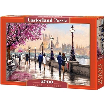 Castorland Podél řeky 2000 dílků