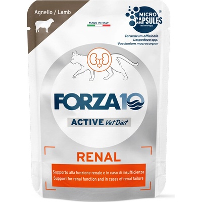 Forza 10 Renal Active Vet Diet jehněčí 12 x 80 g