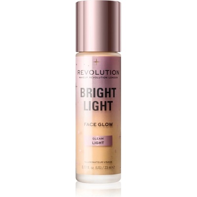 Revolution Bright Light Face Glow озаряващ тониращ флуид цвят Gleam Light 23ml