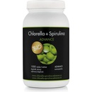 Doplnky stravy na detoxikáciu Advance Chlorella + Spirulina BIO 1000 tabliet