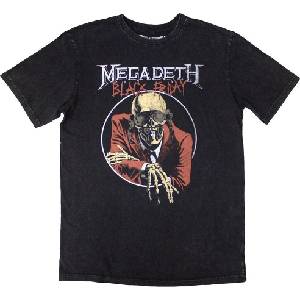 Megadeth Black Friday Stone Wash Charcoal Grey L Риза (MEGASTNW32MC03)
