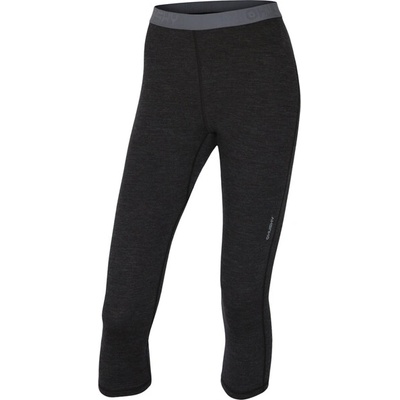 HUSKY Merino Термобельо за жени 3/4 панталон Black (hsk-IHD-0012-001)