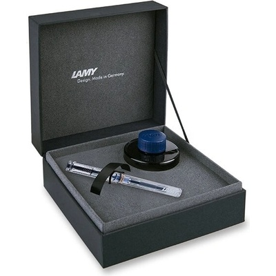 Lamy 1506/0125158 vista transparent plniace pero hrot F darčeková súprava s atramentom