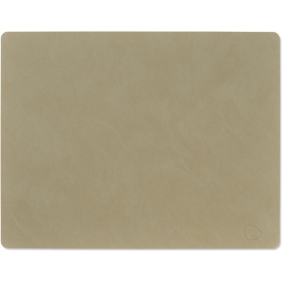 LIND Prostírání Square Nupo bylinný prach kůže 35x45cm