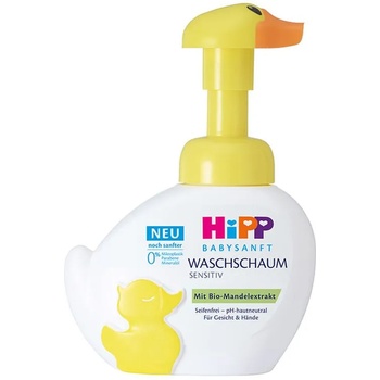 HiPP Измиваща пяна за ръце и лице Hipp Babysanft - Пате, 250 ml