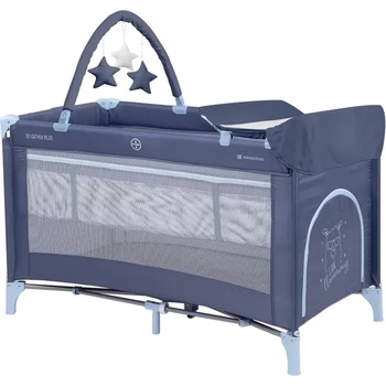 Image 1 of KikkaBoo Бебешка кошара на две нива So Gifted PLUS Navy - KikkaBoo