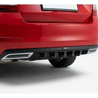 Milotec Difuzor zadního nárazníku + koncovky DUMMY Škoda Octavia III 2012 - 2020