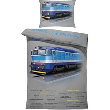 Impar Povlečení Brejlovec modrý 140x220 70x90