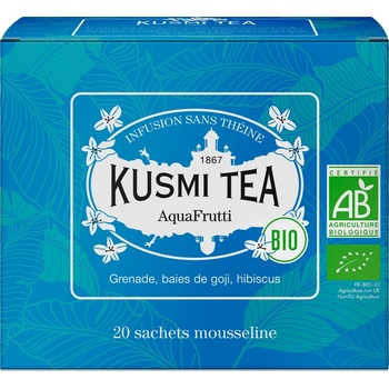 Kusmi Tea Био чай AquaFrutti 20 пакетчета (21683A1120)
