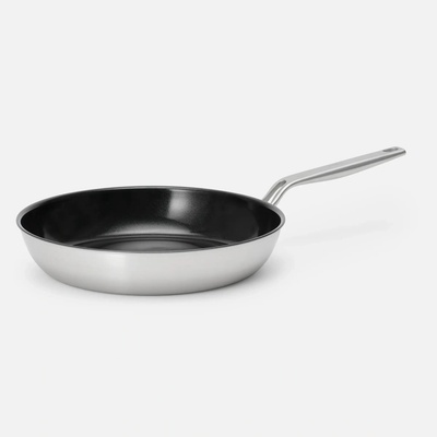 Panvica Lucca 4.0 Pro, ø 30 cm - Nepriľnavá nerezová beznitová panvica z viacvrstvovej nerezovej ocele s keramickým povrchom bez pokrievky