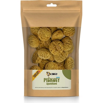 DINGO piškoty se špenátem 250 g