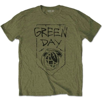 Green Day Organic Grenade Military Green L Риза (GDTS31MMG03)