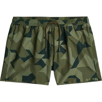 G-STAR Бански гащета G-Star Carnic 2.0 Ao swimming shorts - Green (Four Leaf Clover Geo Abstract Camo)