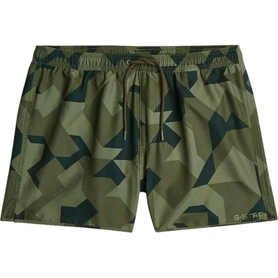 G-STAR Бански гащета G-Star Carnic 2.0 Ao swimming shorts - Green (Four Leaf Clover Geo Abstract Camo)