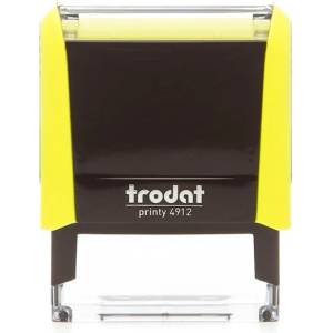 TRODAT 4912 Printy 4.0 неонов жълт печат 4912-NS-FK (4912-NS-FK)