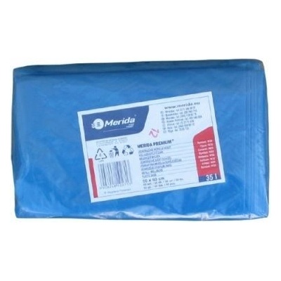 Merida sáčky LDPE 25µm 35l 50ks modré