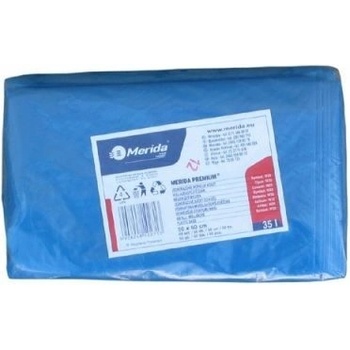 Merida sáčky LDPE 25µm 35l 50ks modré