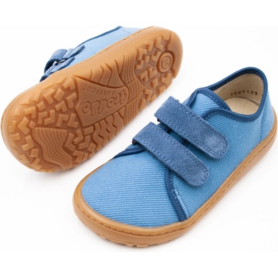 Froddo detské barefoot plátenky canvas denim