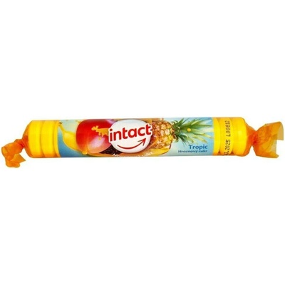 Intact hroznový cukr s vitamínem C s příchutí pomeranče 40 g