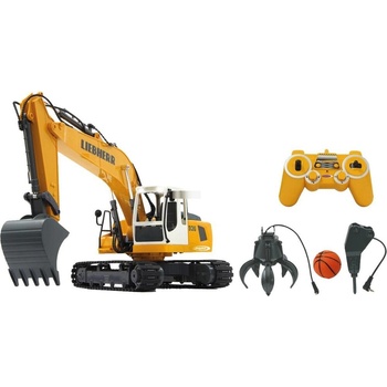 Jamara Toys Jamara Liebherr R936 багер дистанционно управление, жълт, мащаб 1: 20 (405112)
