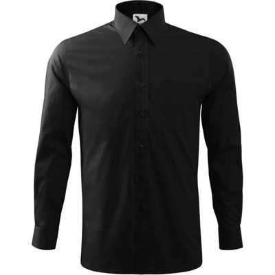 Malfini Style LS 209 pánská košile dlouhý rukáv černá MAL-20901 akce