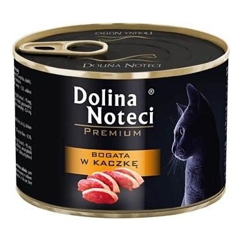 Dolina Noteci Premium за котки, богат на патица, 185 г