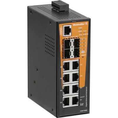 Weidmüller IE-SW-AL12M-8GTPOE-4GESFP-240W