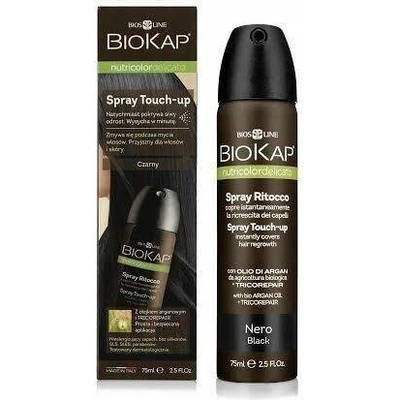 Biokap Nutricolor Delicato Touch Up Černá - Korektor odrostů černý 75 ml