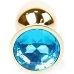 Boss of Toys Steel anal plug plug zloty sex crystal 7cm