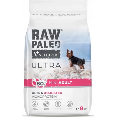 Raw Paleo Ultra Pork Mini Adult 8 kg